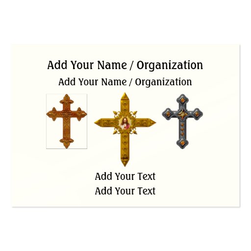 Inspirational / Religious Handout - SRF Business Card Templates (back side)