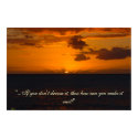 Inspirational Sunset posters