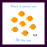 Inspirational Teachers Cute Classroom Poster