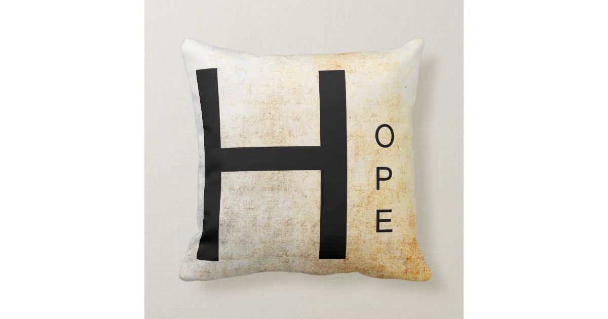 InspirationalWordArtHopeThrowPillowZazzle InspirationalWordArtHopeThrowPillowZazzle