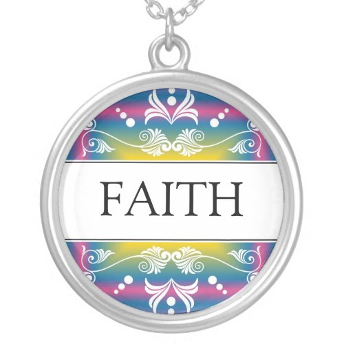 Inspirational Word - FAITH  Pendant