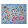 Inspirational Word "Joy" Poster