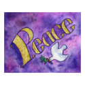 Inspirational Word "Peace" Poster posters