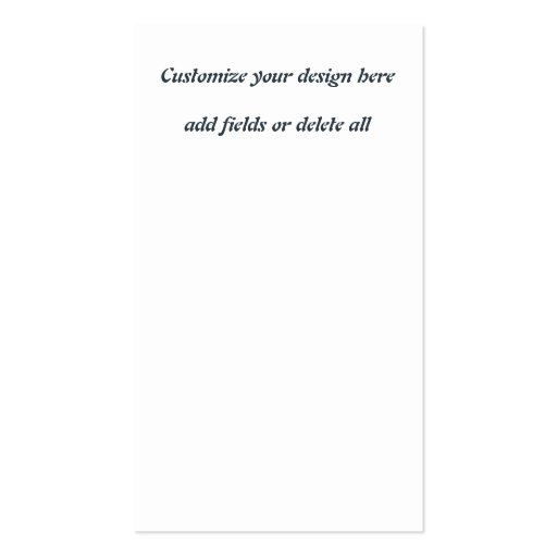 Inspirational Words to Live by for Happiness Business Cards (back side)