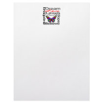 Inspire Collage Letterhead Template
