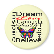 Inspire Collage Fridge Magnets
