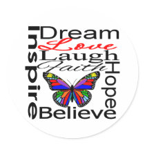 Inspire Collage Stickers