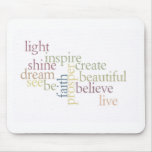 Inspire Faith Mouse Pads
