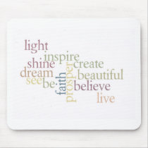 Inspire Faith Mouse Pads