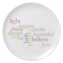 Inspire Faith Plates