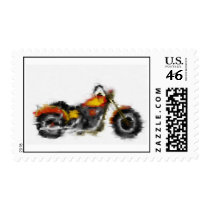Inspired by Harley Davidson DYNA postage