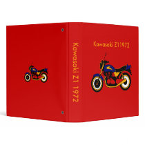 Inspired by Kawasaki Z1 Vinyl Binders