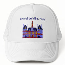Inspired by l'Hôtel de Ville (the City Hall), Pari Mesh Hats