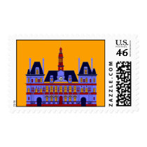 Inspired by l'Hôtel de Ville (the City Hall), Pari Postage
