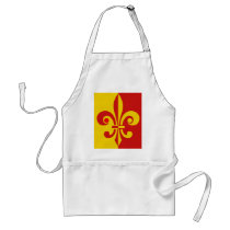 Inspired by Lily of France (Fleur-de-Lis) aprons