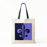 Inspired by Lily of France (Fleur-de-Lis) Tote Bag