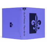 Inspired by Lily of France (Fleur-de-Lis) binders