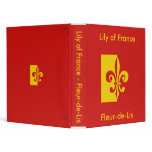 Inspired by Lily of France (Fleur-de-Lis) binders