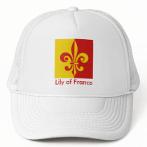 Inspired by Lily of France (Fleur-de-Lis) hats
