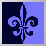 Inspired by Lily of France (Fleur-de-Lis) Posters