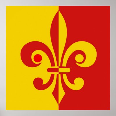 Inspired by Lily of France (Fleur-de-Lis) Posters by lonvig