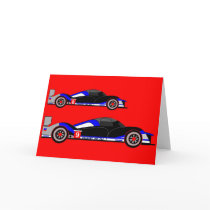 Inspired by Peugeot 908 HDi FAP Greeting Cards