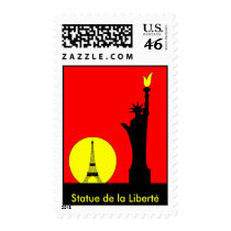 Inspired by Statue de la Liberté Stamp