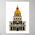 Inspired by  the Church at the Invalides posters