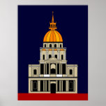 Inspired by  the Church at the Invalides Print