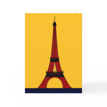 Inspired by the Eiffel Tower Greeting Cards