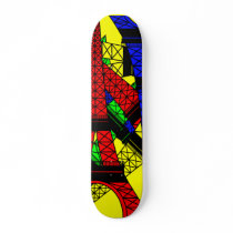 Inspired by the Eiffel Tower Skate Deck