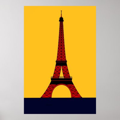 Inspired by the Eiffel Towers Poster by lonvig