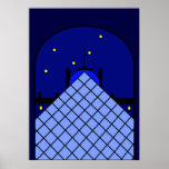Inspired by the Louvre Pyramid Posters