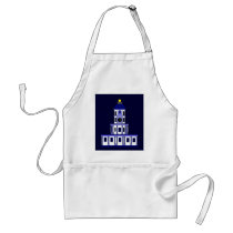 Inspired by the Old Town Clock, Halifax aprons