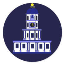 Inspired by the Old Town Clock, Halifax stickers