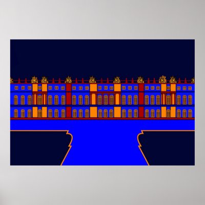 Inspired by The Palace of Versailles Poster by lonvig