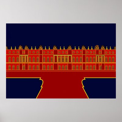 Inspired by The Palace of Versailles Print by lonvig