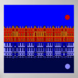 Inspired by the Shadow of the Palace of Versailles Print