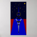 Inspired by the Tour Eiffel and Palai de Chaillot posters