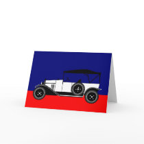 Inspired by Type A Torpedo - Citroën 1919 Greeting Card