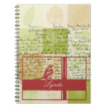 Inspired Leaves Note Books