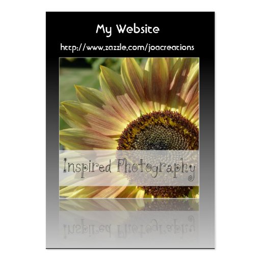 Inspired Photography Business Card (front side)