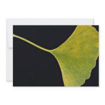 Inspiring Ginkgo leaf Custom Invitation