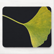 Inspiring Ginkgo leaf Mouse Pad