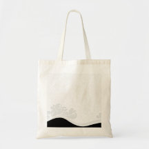 Inspiring Grey floral and damask pattern Bag