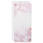Inspiring Orange blossom and Pink damask Rack Cards