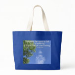 Inspiring Quote Tote Canvas Bags