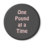 Inspiring Weight Loss Quote Magnet magnets