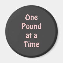 Inspiring Weight Loss Quote Magnet
