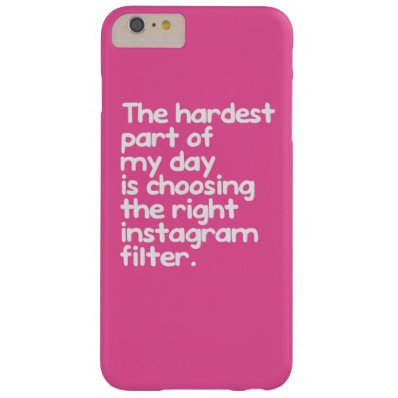 Instagram filter. barely there iPhone 6 plus case